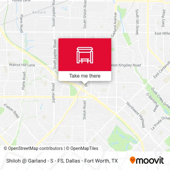 Mapa de Shiloh @ Garland - S - FS