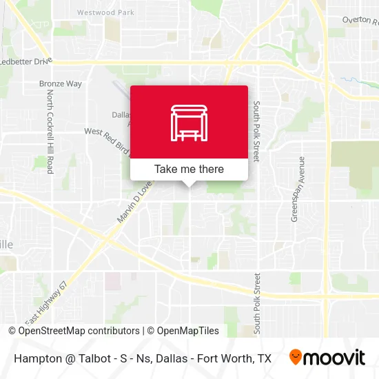 Hampton @ Talbot - S - Ns map