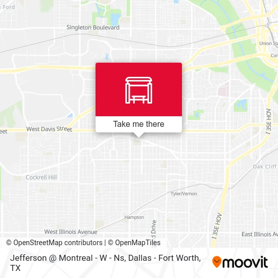 Jefferson @ Montreal - W - Ns map