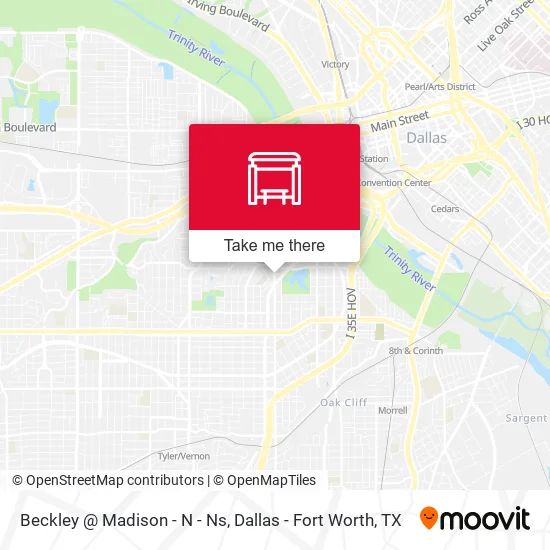 Beckley @ Madison - N - Ns map