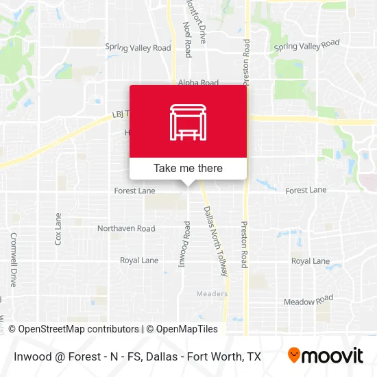 Inwood @ Forest - N - FS map