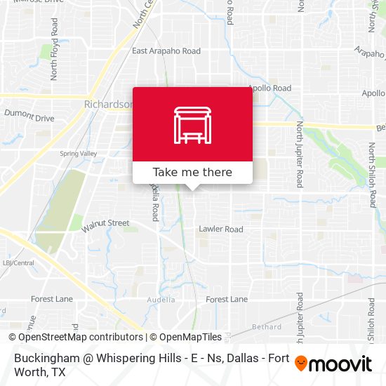 Buckingham @ Whispering Hills - E - Ns map