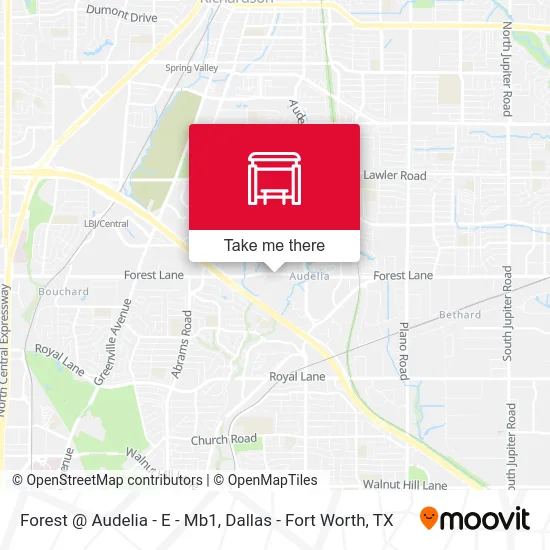 Forest @ Audelia - E - Mb1 map