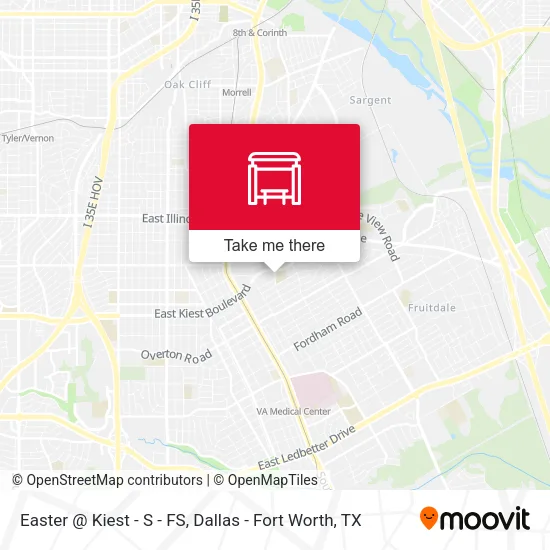 Easter @ Kiest - S - FS map