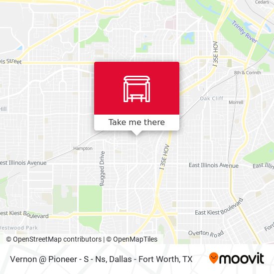 Vernon @ Pioneer - S - Ns map
