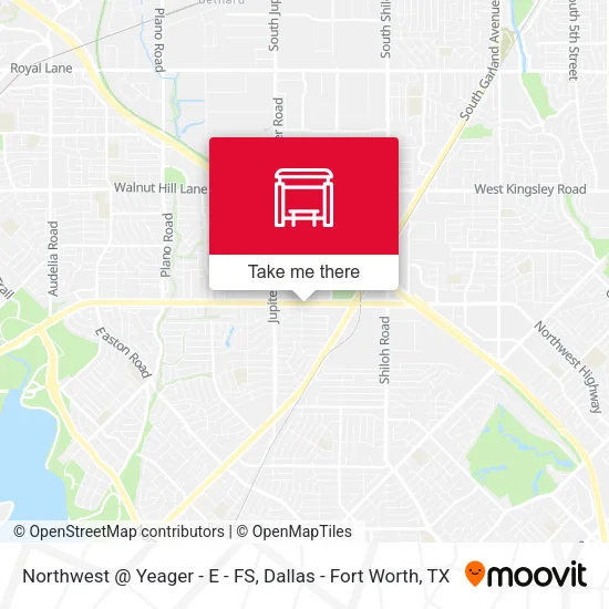 Northwest @ Yeager - E - FS map