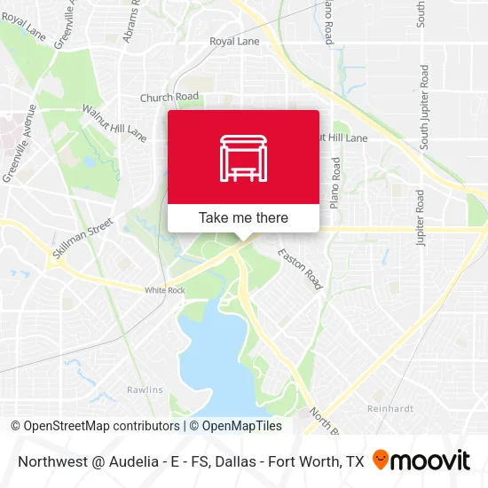 Northwest @ Audelia - E - FS map