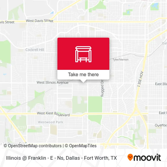 Illinois @ Franklin - E - Ns map