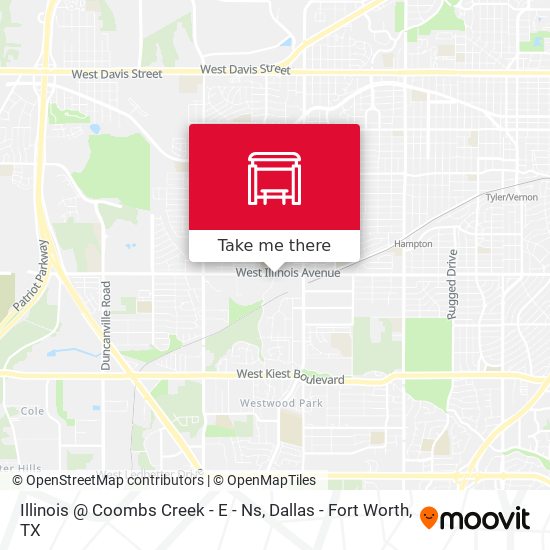 Illinois @ Coombs Creek - E - Ns map