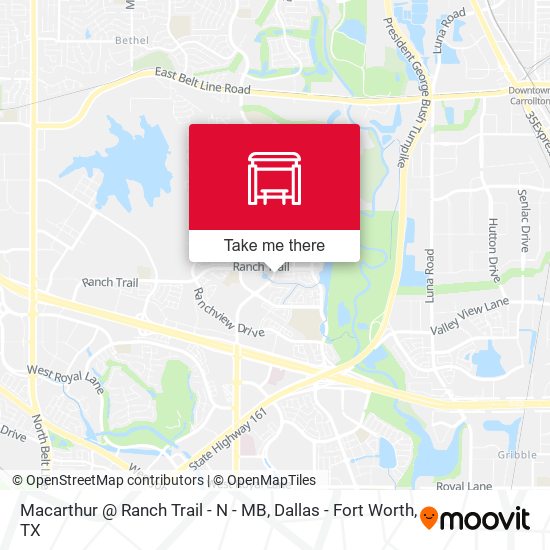 Macarthur @ Ranch Trail - N - MB map