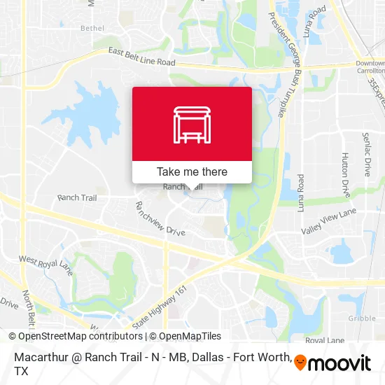 Macarthur @ Ranch Trail - N - MB map