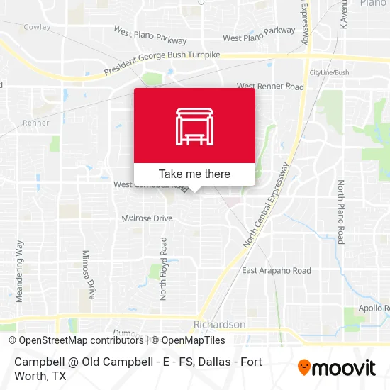 Campbell @ Old Campbell - E - FS map