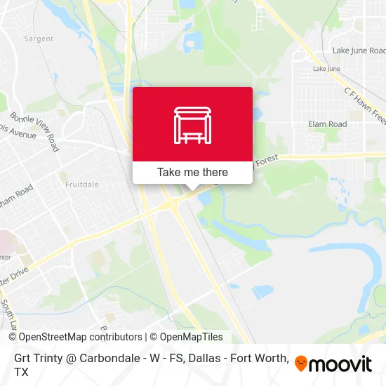 Grt Trinty @ Carbondale - W - FS map