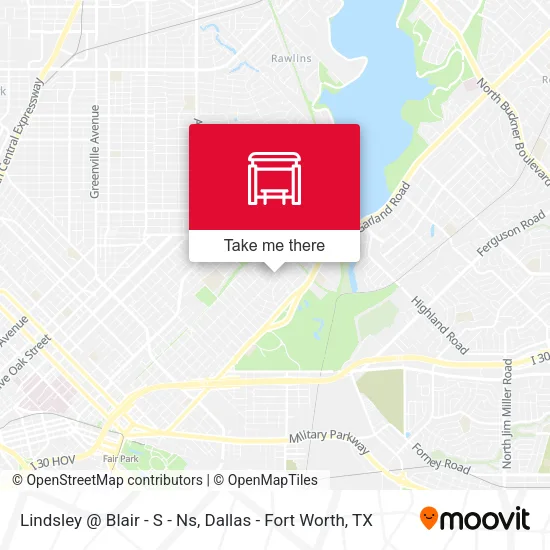 Lindsley @ Blair - S - Ns map