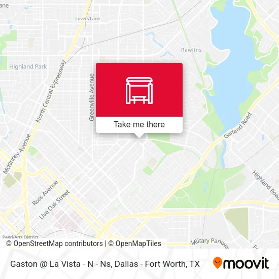 Gaston @ La Vista - N - Ns map