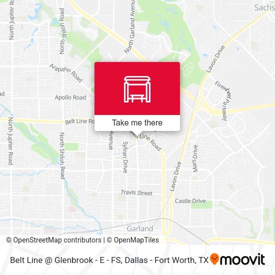Belt Line @ Glenbrook - E - FS map