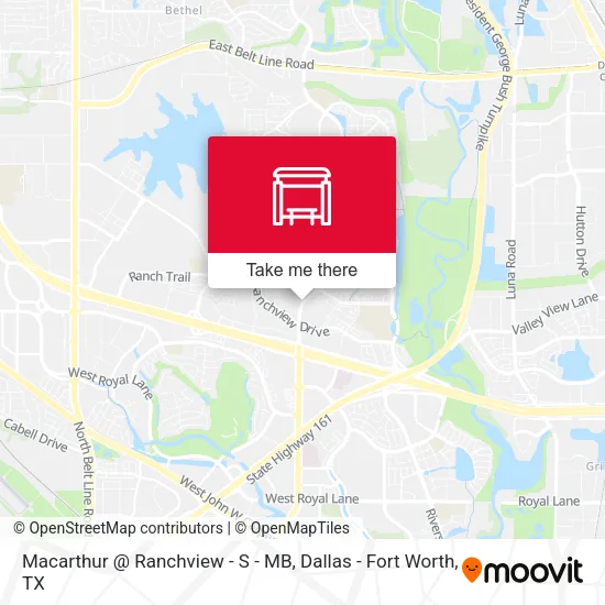 Mapa de Macarthur @ Ranchview  - S - MB