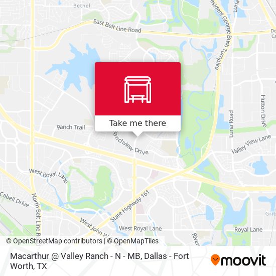 Macarthur @ Valley Ranch - N - MB map