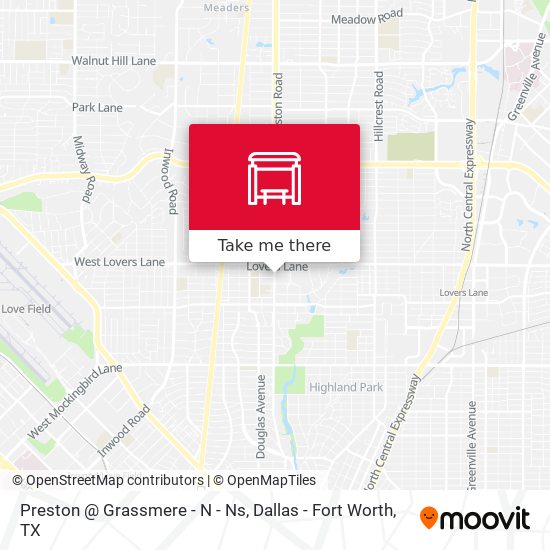 Preston @ Grassmere - N - Ns map