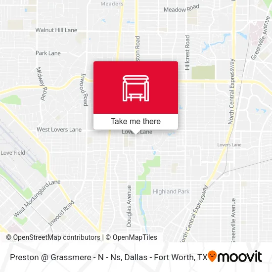 Preston @ Grassmere - N - Ns map