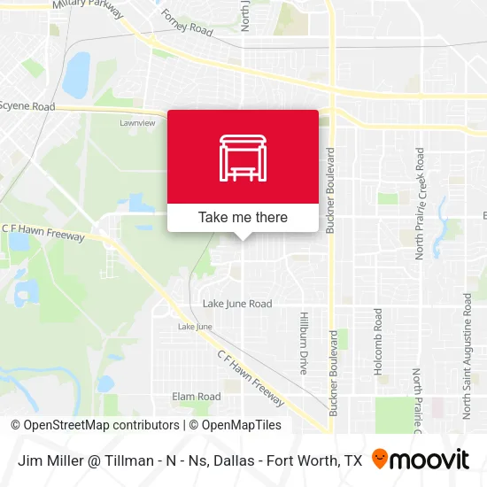 Jim Miller @ Tillman - N - Ns map