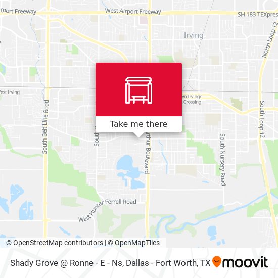 Shady Grove @ Ronne - E - Ns map