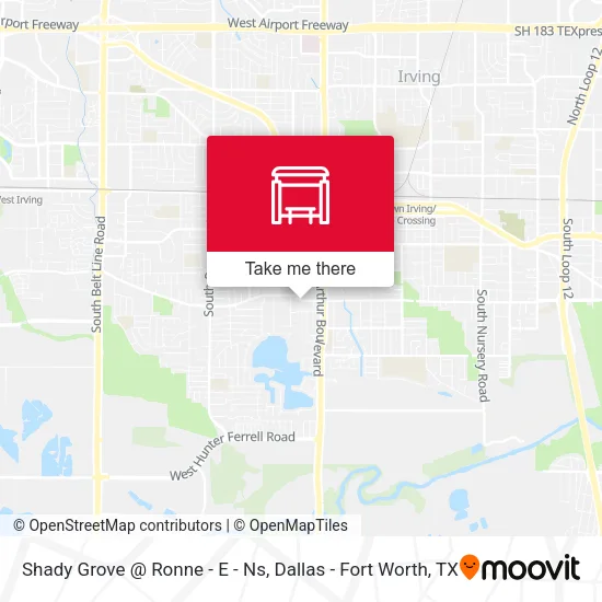 Shady Grove @ Ronne - E - Ns map