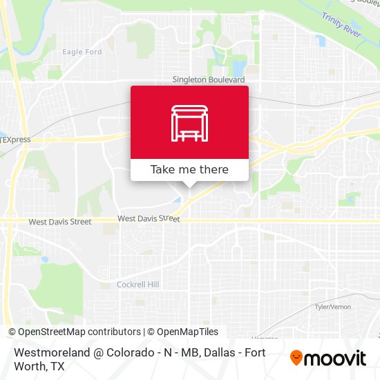 Westmoreland @ Colorado - N - MB map