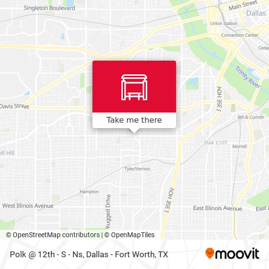 Polk @ 12th - S - Ns map