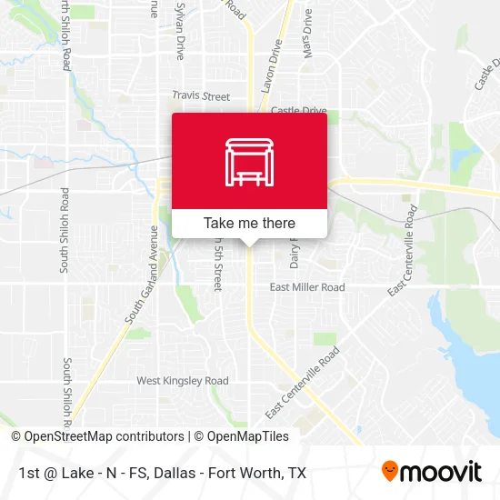 1st @ Lake - N - FS map