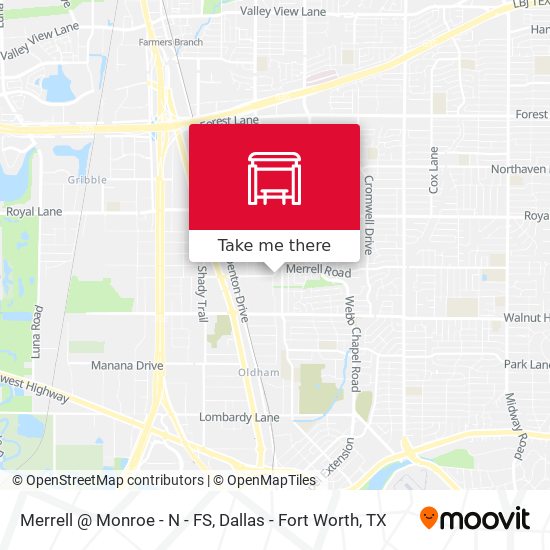 Merrell @ Monroe - N - FS map