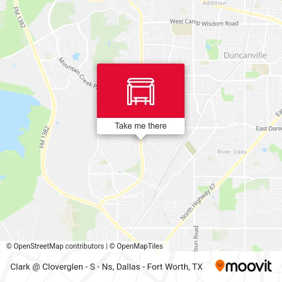 Clark @ Cloverglen - S - Ns map