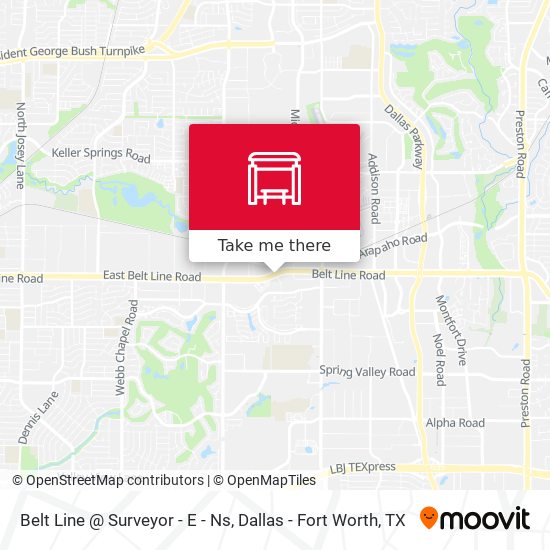 Belt Line @ Surveyor - E - Ns map