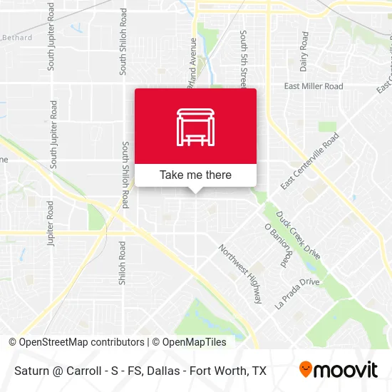 Saturn @ Carroll - S - FS map
