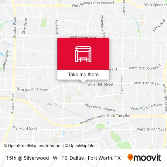 15th @ Silverwood - W - FS map