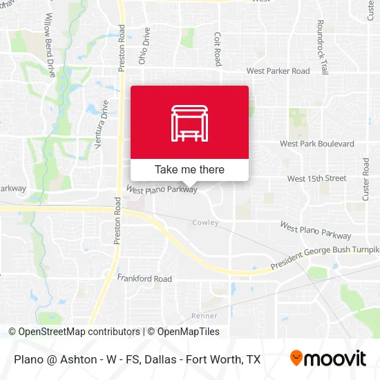 Plano @ Ashton - W - FS map