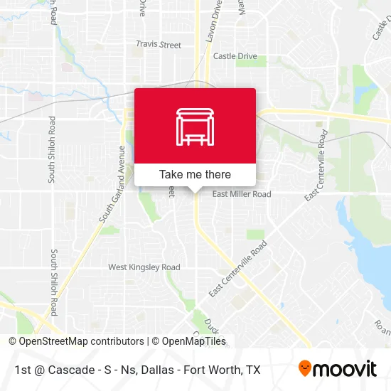 1st @ Cascade - S - Ns map