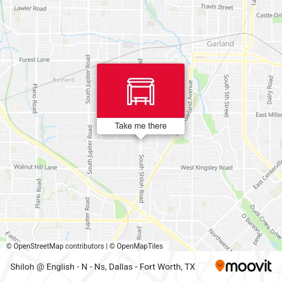 Shiloh @ English - N - Ns map