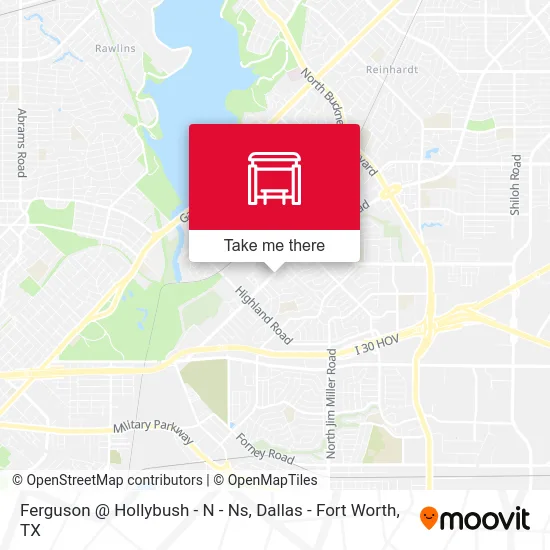 Ferguson @ Hollybush - N - Ns map