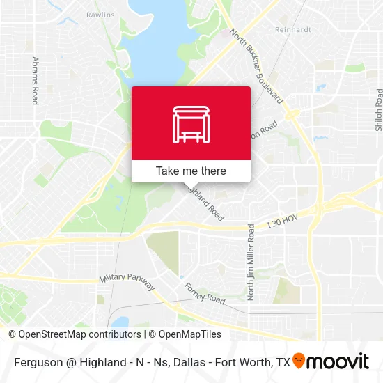 Ferguson @ Highland - N - Ns map
