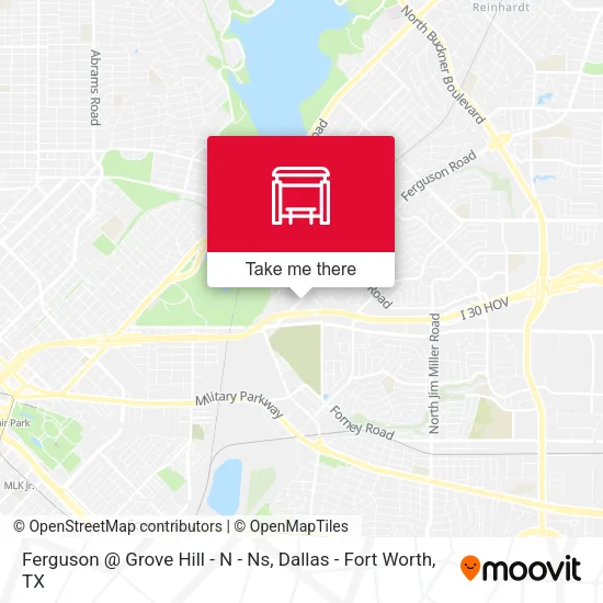 Ferguson @ Grove Hill - N - Ns map