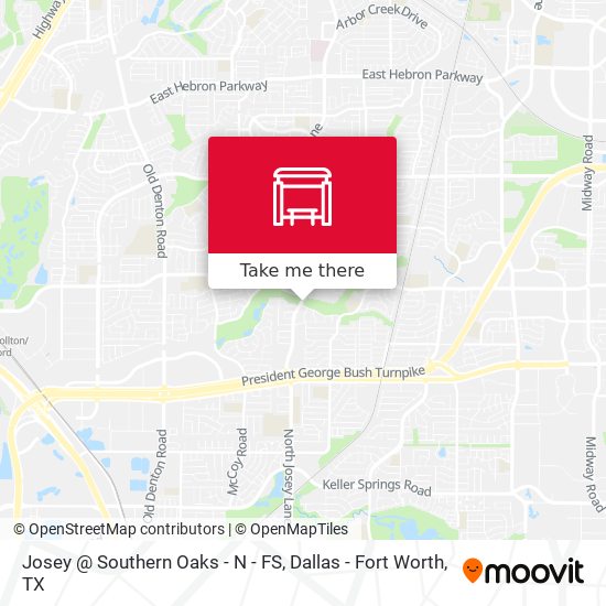 Josey @ Southern Oaks - N - FS map