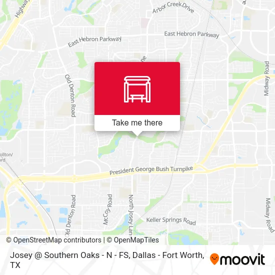 Josey @ Southern Oaks - N - FS map