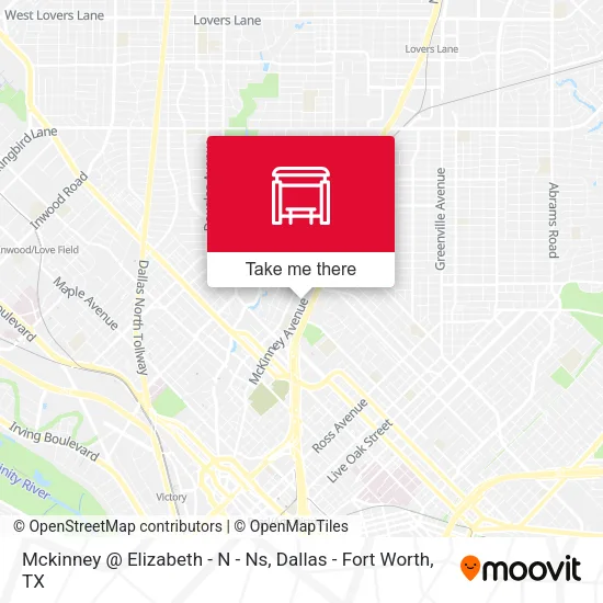 Mckinney @ Elizabeth - N - Ns map