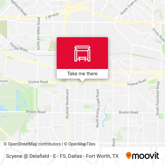 Scyene @ Delafield - E - FS map