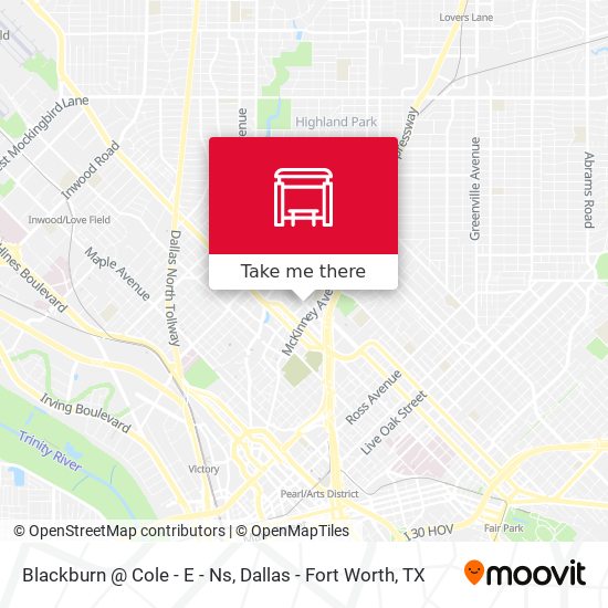 Blackburn @ Cole - E - Ns map