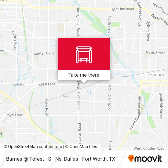 Barnes @ Forest - S - Ns map