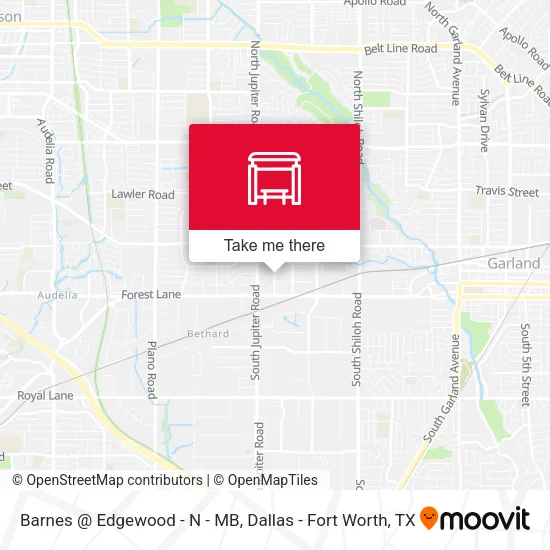 Mapa de Barnes @ Edgewood - N - MB