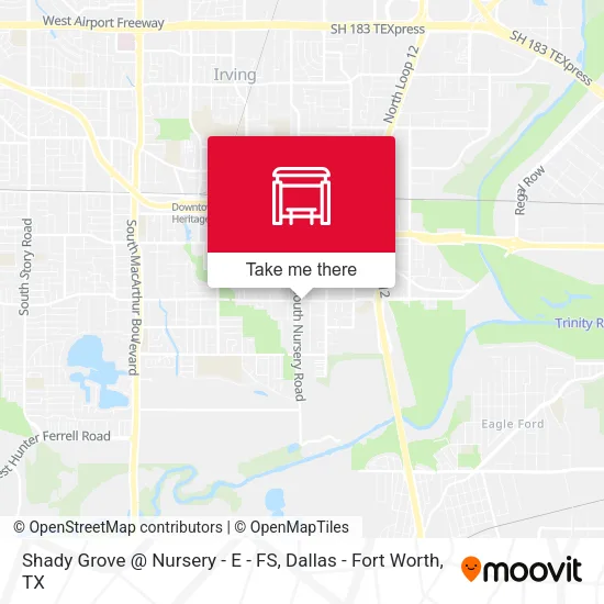 Shady Grove @ Nursery - E - FS map