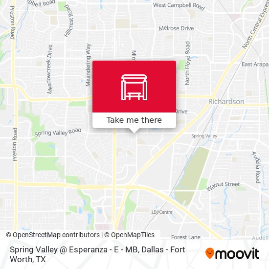 Spring Valley @ Esperanza - E - MB map